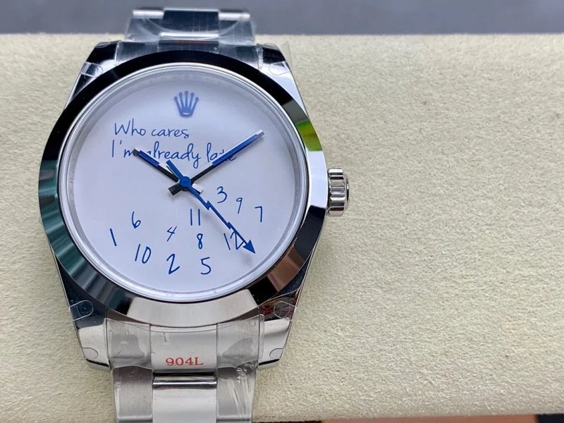 Rolex Who Cares I M Afready Pate