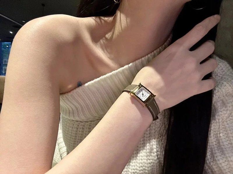 Hermès 17 17mm H Heure H Eta 18k Epsom Swift