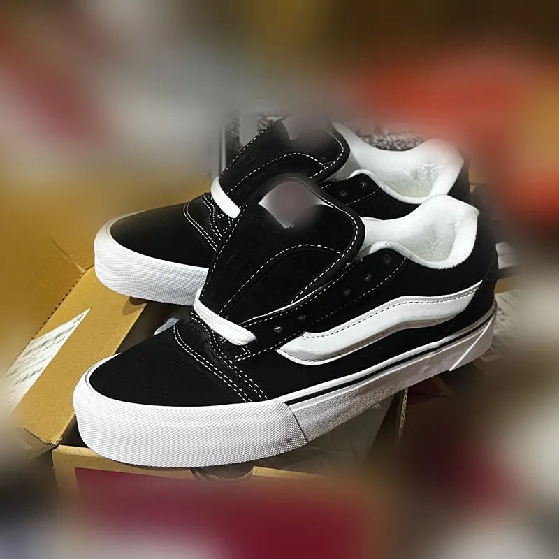 Pure original classics fat thick tongue knu skool bread potato vulcanized canvas shoes sports sneakers