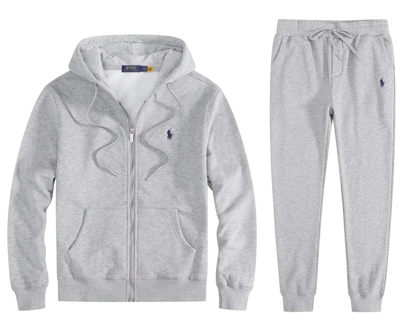 Set - Gray with Royal Blue Logo