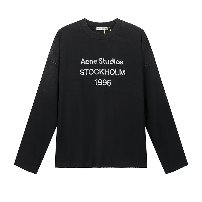 Acne Studios 1996 Distressed Graphic Long-Sleeve Base Layer - rep Acne Studios