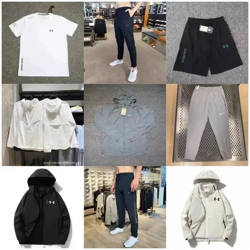 法国精选jl09跑步夹克防晒皮肤衣夏季新款梭织连帽外套质量好健身