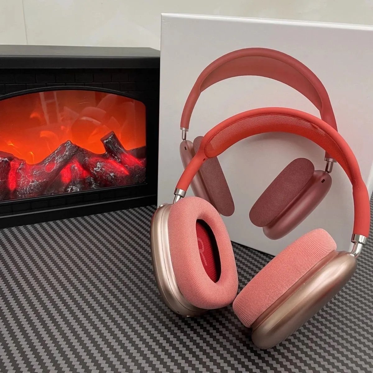 Red [LR 3D Cotton + Head Cushion Bow Cotton + iOS Pop-up]