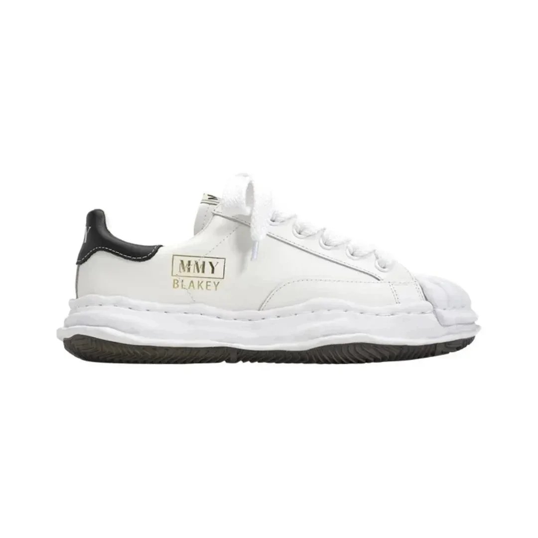 Blakey Leather White