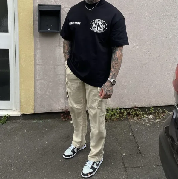 Cole Buxton CB Logo T-Shirt Black - 6