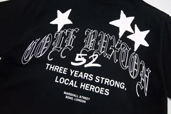 Cole Buxton CB Logo T-Shirt Black - 21