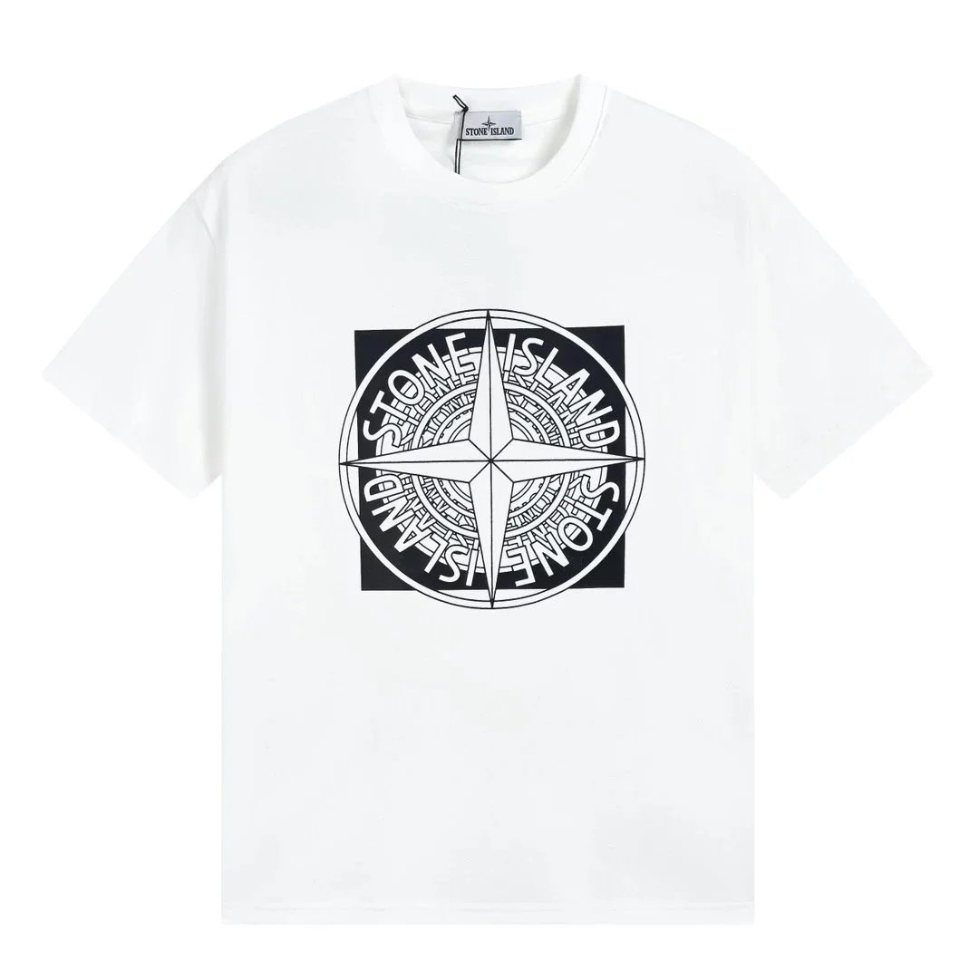 Stone Island Institutional Compass Logo T-Shirt