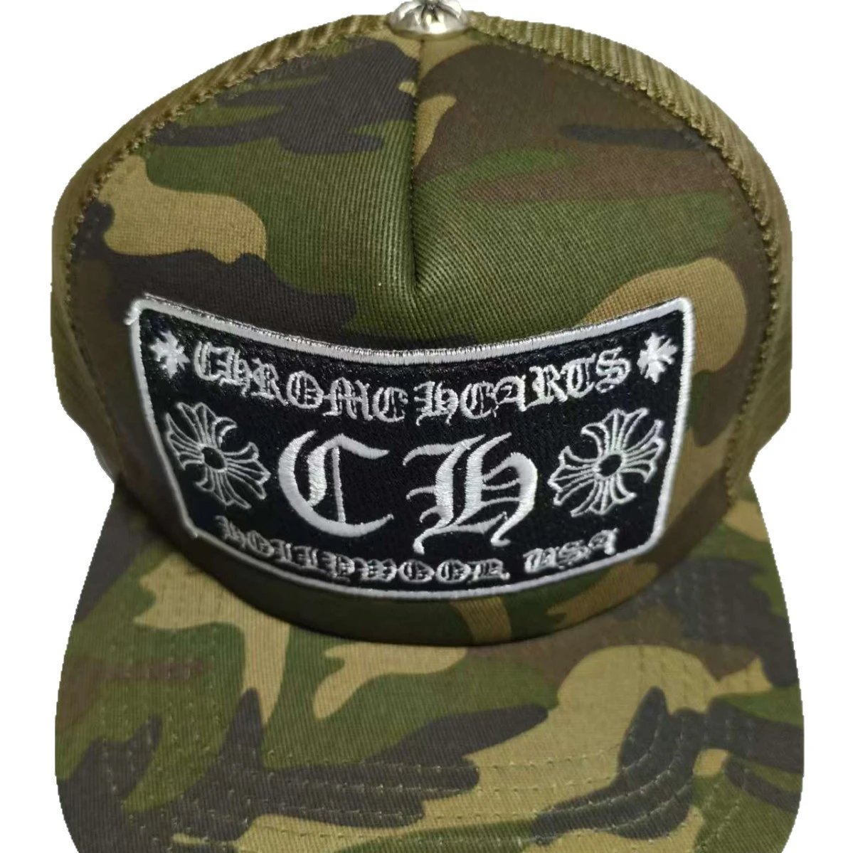 Chrome Hearts CH Hollywood Trucker Hat