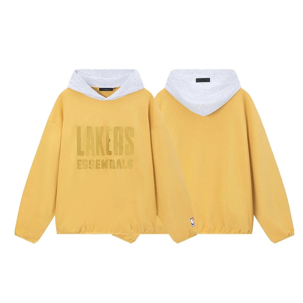 Fear of God Essentials x NBA Los Angeles Lakers Hoodie Tuscan