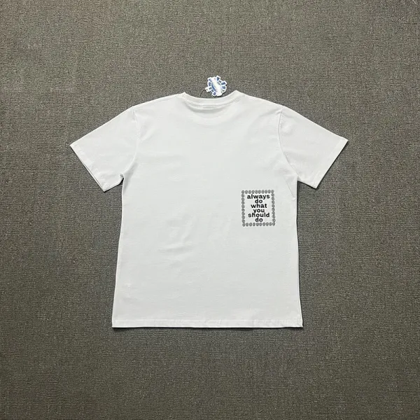 Design Graffiti Script Print Black T-Shirt - 17