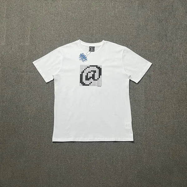 Design Graffiti Script Print Black T-Shirt - 16