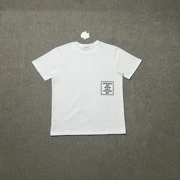 Design Graffiti Script Print Black T-Shirt - 19