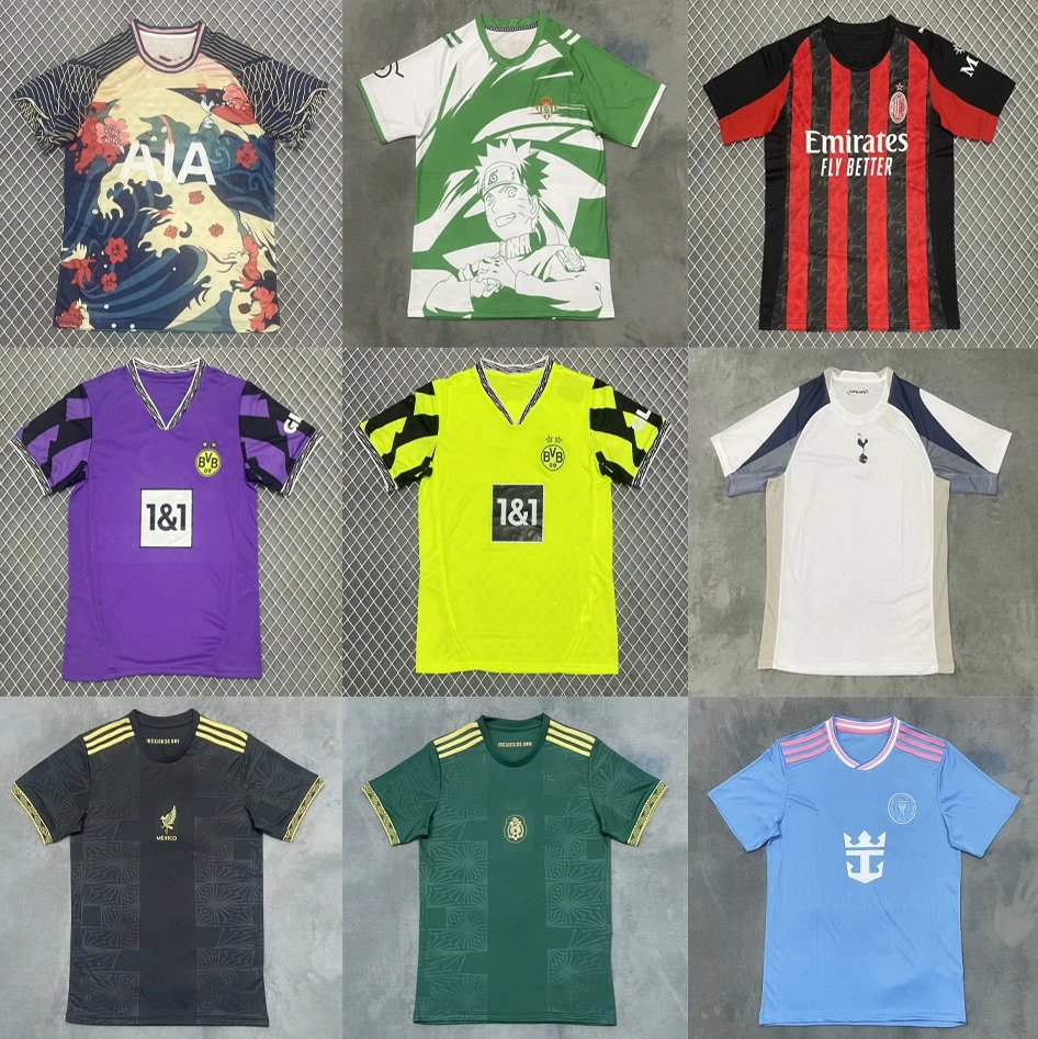 Paris Football Jerseys Arsenal Atletico Chelsea Leipzig Girona Liverpool Inter Milan Dortmund Miami