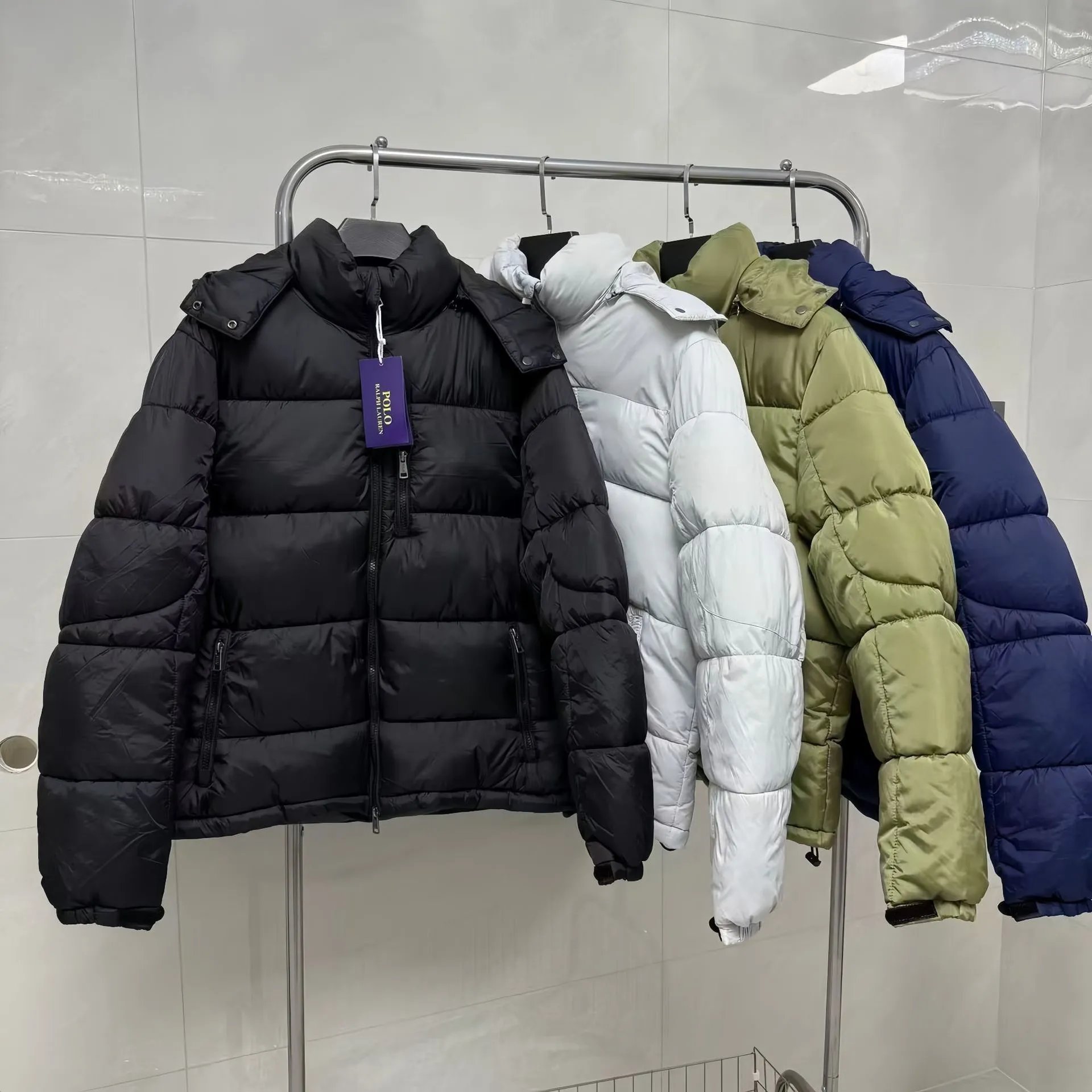 Oversized Best-selling Men's Hooded Jacket with Detachable Hood, Thickened Waterproof Warm Classic Style