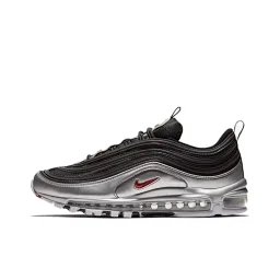 thumbnail for Nk Air Max97 bullet original last cardboard made of streamlined bullet upper with fabric panels, PU leather, tongue sponge filling, double pull-up, 3-layer combination MD cushioning rubber, full palm air cushion, rubber outsole
