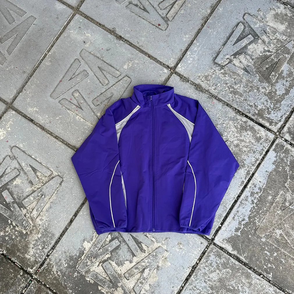 Supreme Hoodies & Sweatshirts Logo Hoodie with Contrast Stitching — Purple/Collaboration Top