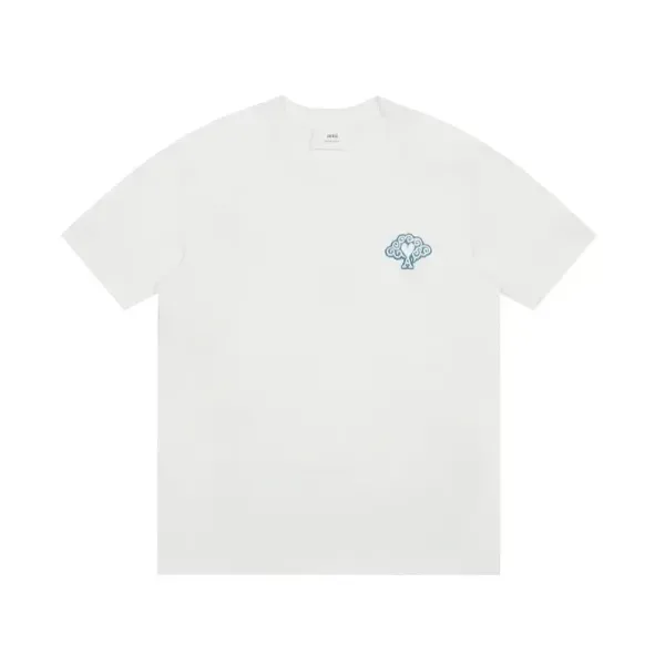 Ami Paris Ami de Coeur Purple T-Shirt - 9