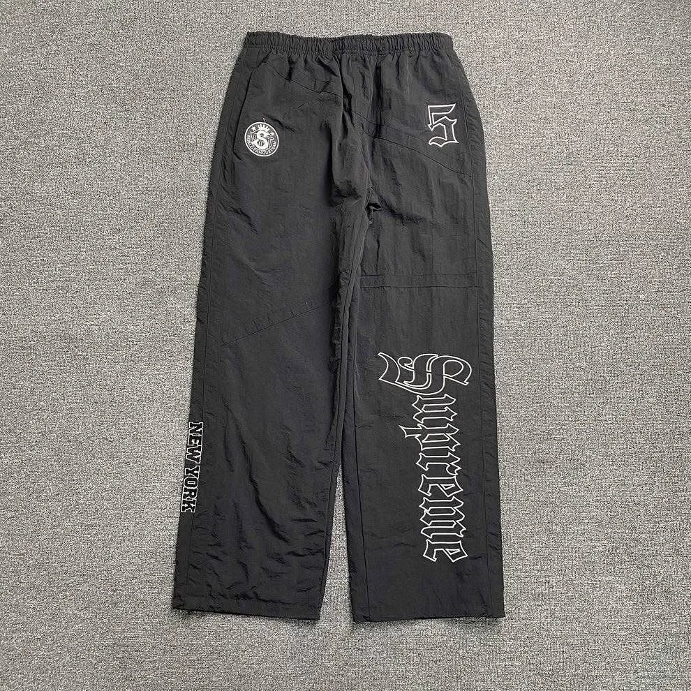 Supreme Hoodies & Sweatshirts Logo Hoodie with Contrast Stitching — Black/Logo Pants