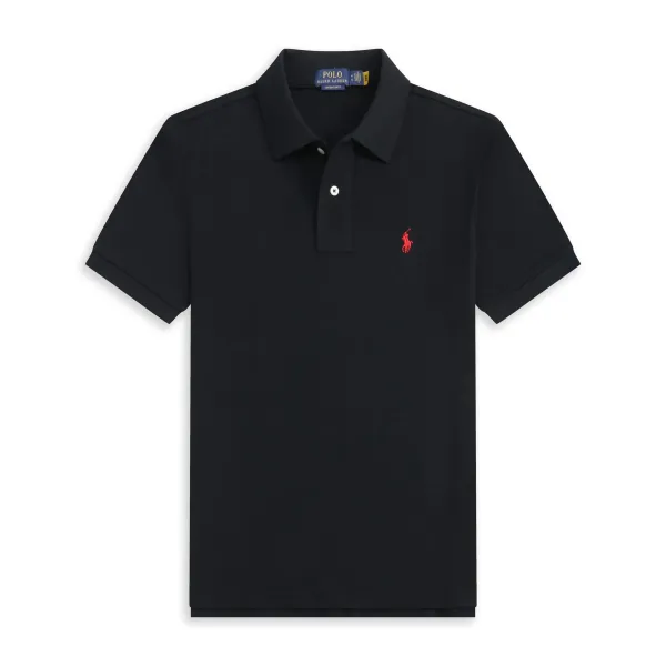 Polo Ralph Lauren Custom Slim Fit Kelly Green Polo - 5