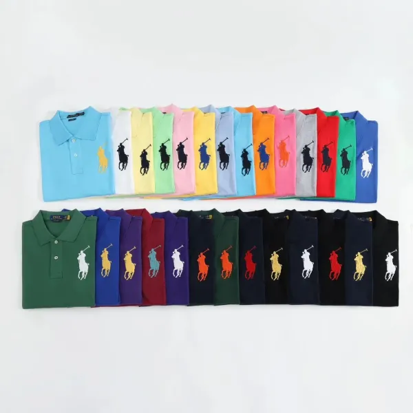 Polo Ralph Lauren Custom Slim Fit Kelly Green Polo - 4