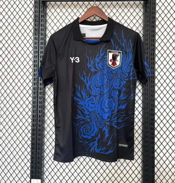 Adidas Y-3 Japan National Team Away Jersey Black/Blue - 1
