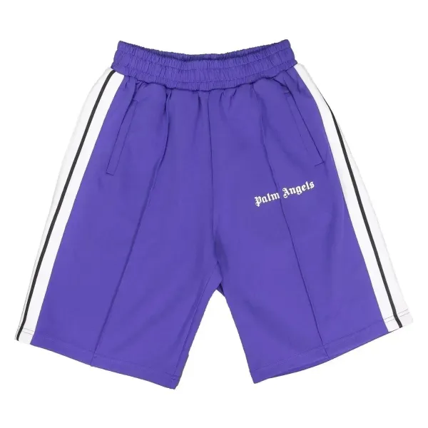 Palm Angels Track Shorts Purple - 1