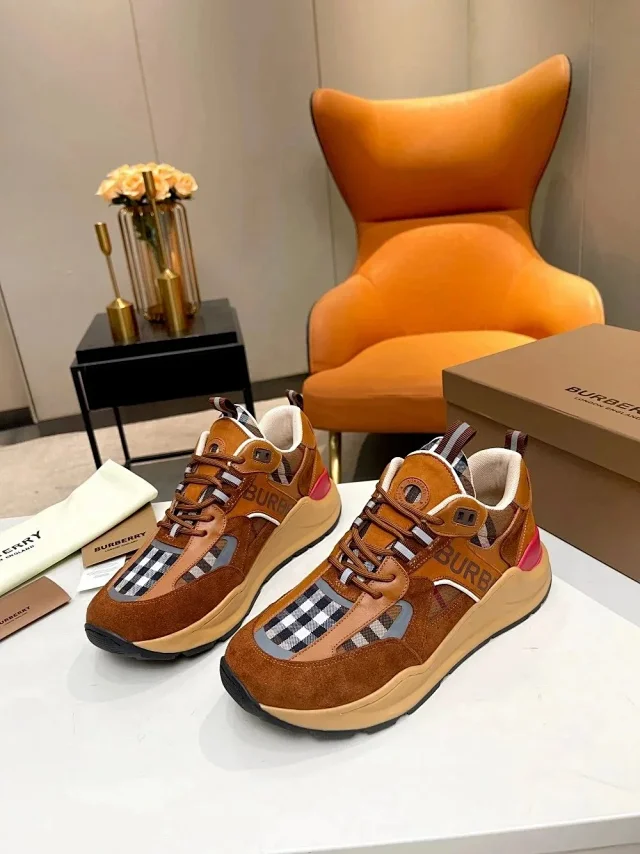 Burberry Sneakers Check-pattern product detail image 3