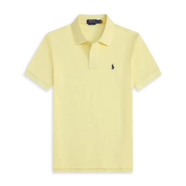 Polo Ralph Lauren Custom Slim Fit Kelly Green Polo - 7
