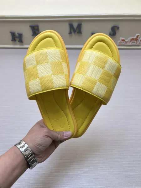 Louis Vuitton x NBA Slide Sandals Multicolor Slippers - 2