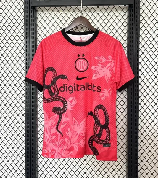 Inter Milan x Nike 2024-25 Third Jersey Pink Snake Print Jersey - 1