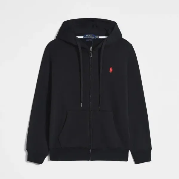 Polo Ralph Lauren Classic Full-Zip Hoodie Black - 1