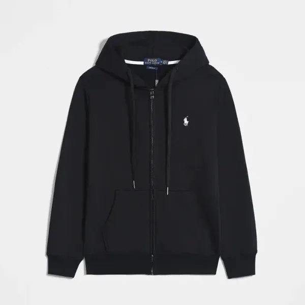 Polo Ralph Lauren Classic Full-Zip Hoodie Black - 1