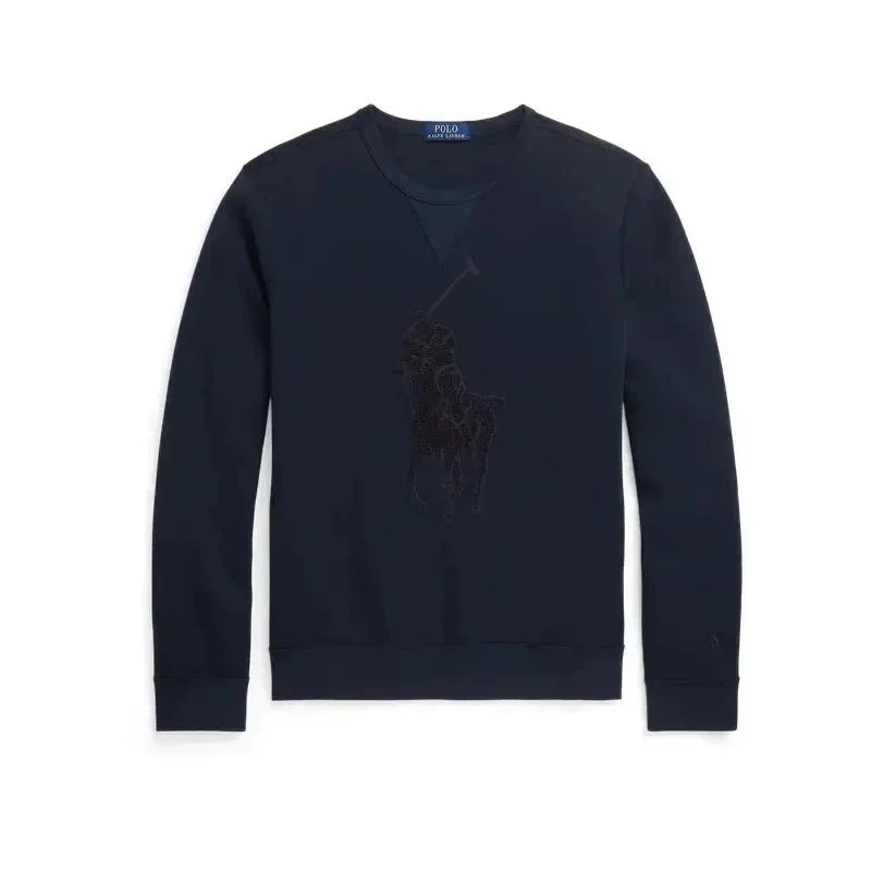 Navy Blue Premium Cotton Embroidered Edition