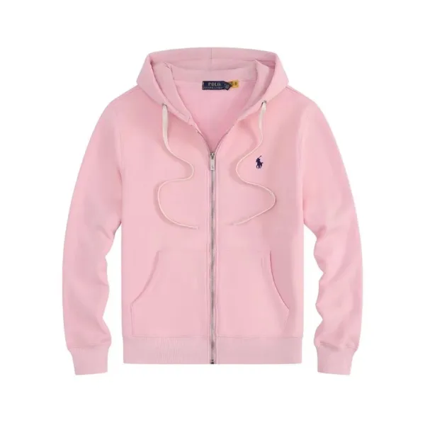 Polo Ralph Lauren Classic Full-Zip Hoodie Pink - 1