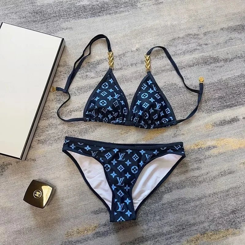 Louis Vuitton Monogram Blue Swimwear Set product detail 1 in Litbuy spreadsheet finds