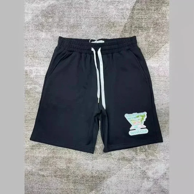 Casablanca Shorts Drawstring with graphic logo print product detail image 4