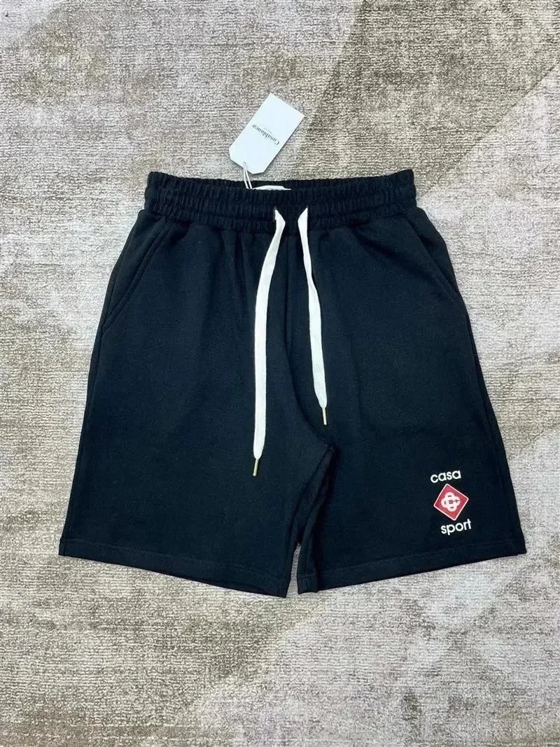 Casablanca Shorts Drawstring with graphic logo print — 6