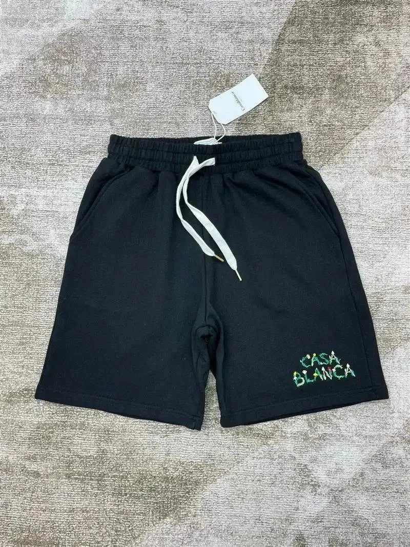 Casablanca Shorts Drawstring with graphic logo print — 9