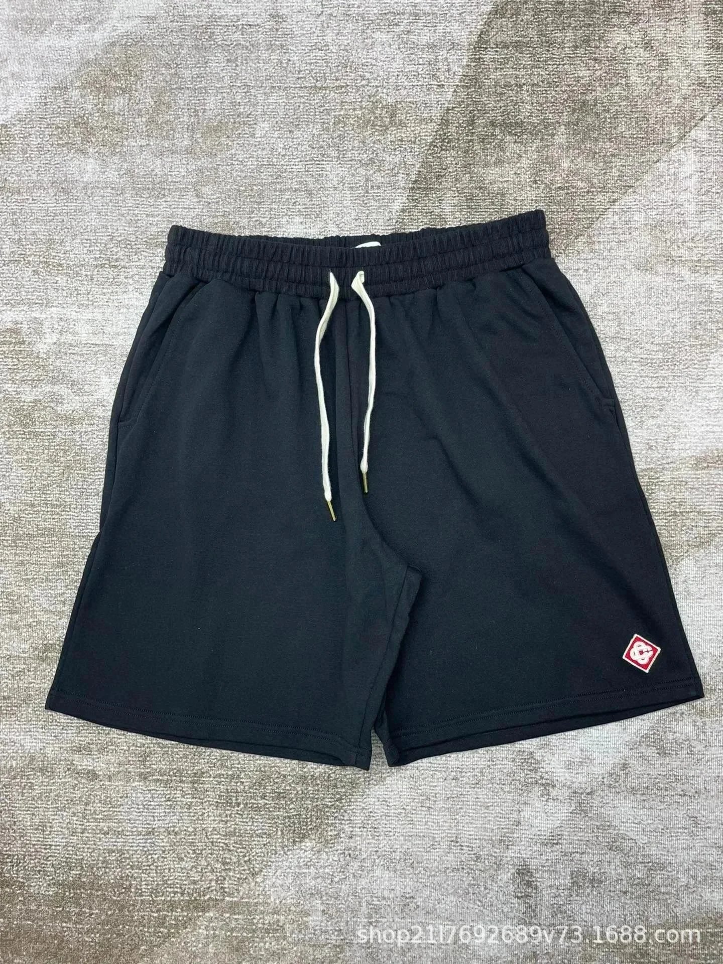 Casablanca Shorts Drawstring with graphic logo print — 17