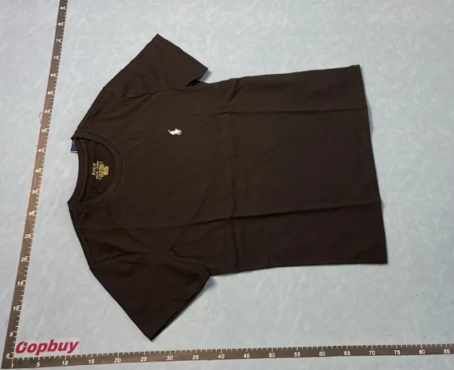 Polo Ralph Lauren T-Shirts Crew-Neck Short-Sleeve T-Shirt with Embroidered Pony Logo product detail image 3