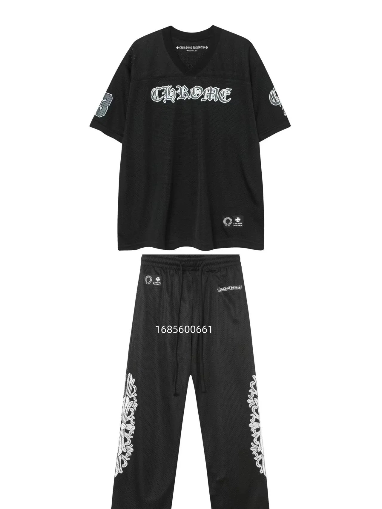 Chrome Hearts Mesh Jersey Set Blue Pink Red Black Green Sportswear