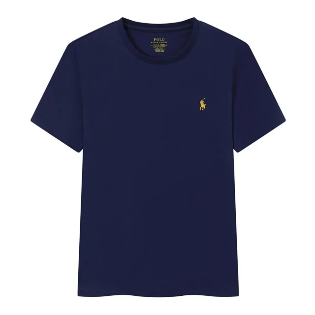 Polo Ralph Lauren T-Shirts Crew-Neck Short-Sleeve T-Shirt with Embroidered Pony Logo product detail image 7