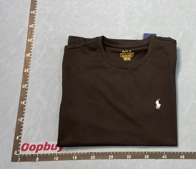 Polo Ralph Lauren T-Shirts Crew-Neck Short-Sleeve T-Shirt with Embroidered Pony Logo product detail image 5