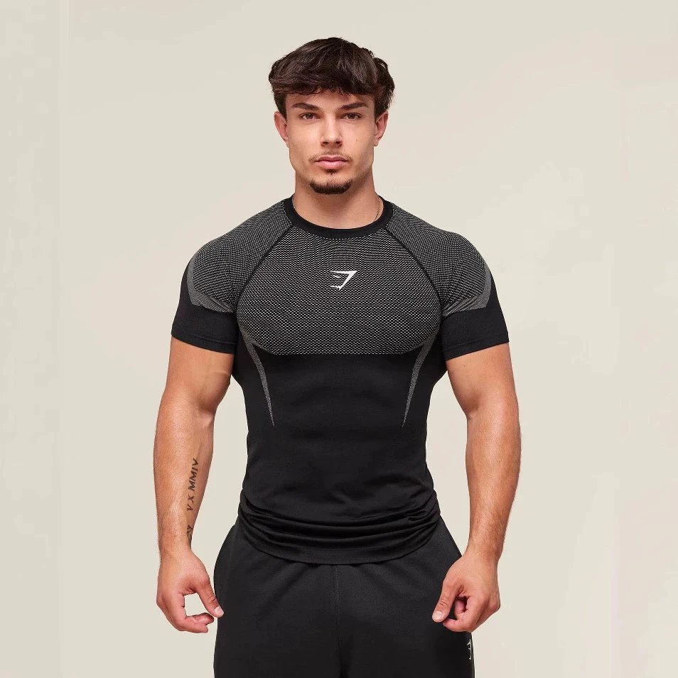 Sandfish black print light gray white label