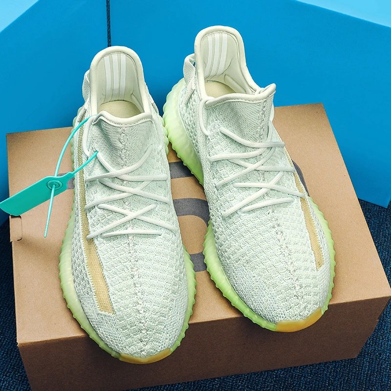 Unbranded Sneakers 350 Knit Lace-Up — Asian Limited Sea Salt [Pure Raw**】