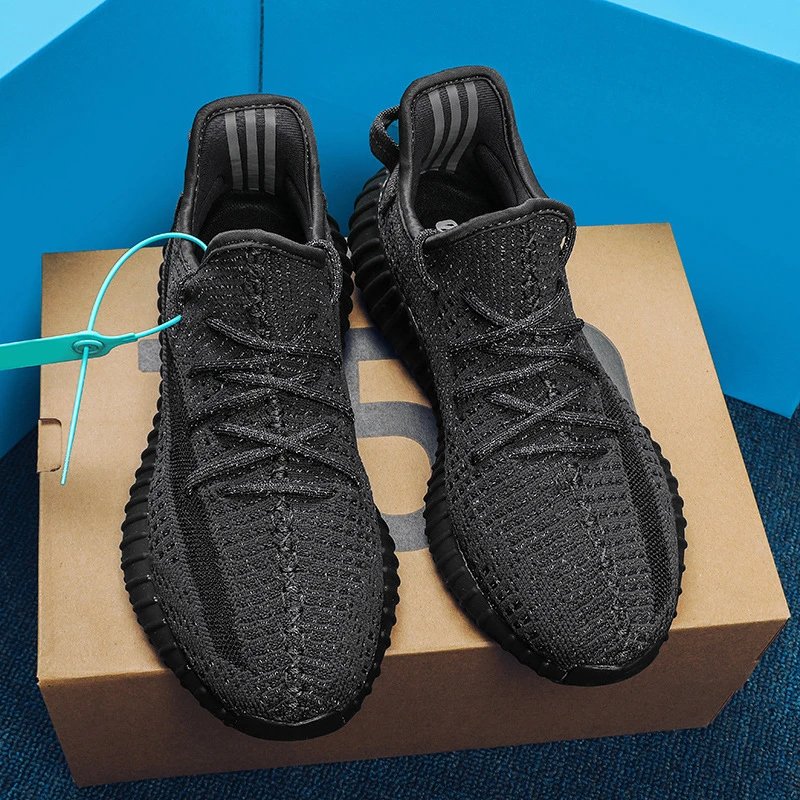 Unbranded Sneakers 350 Knit Lace-Up image 1