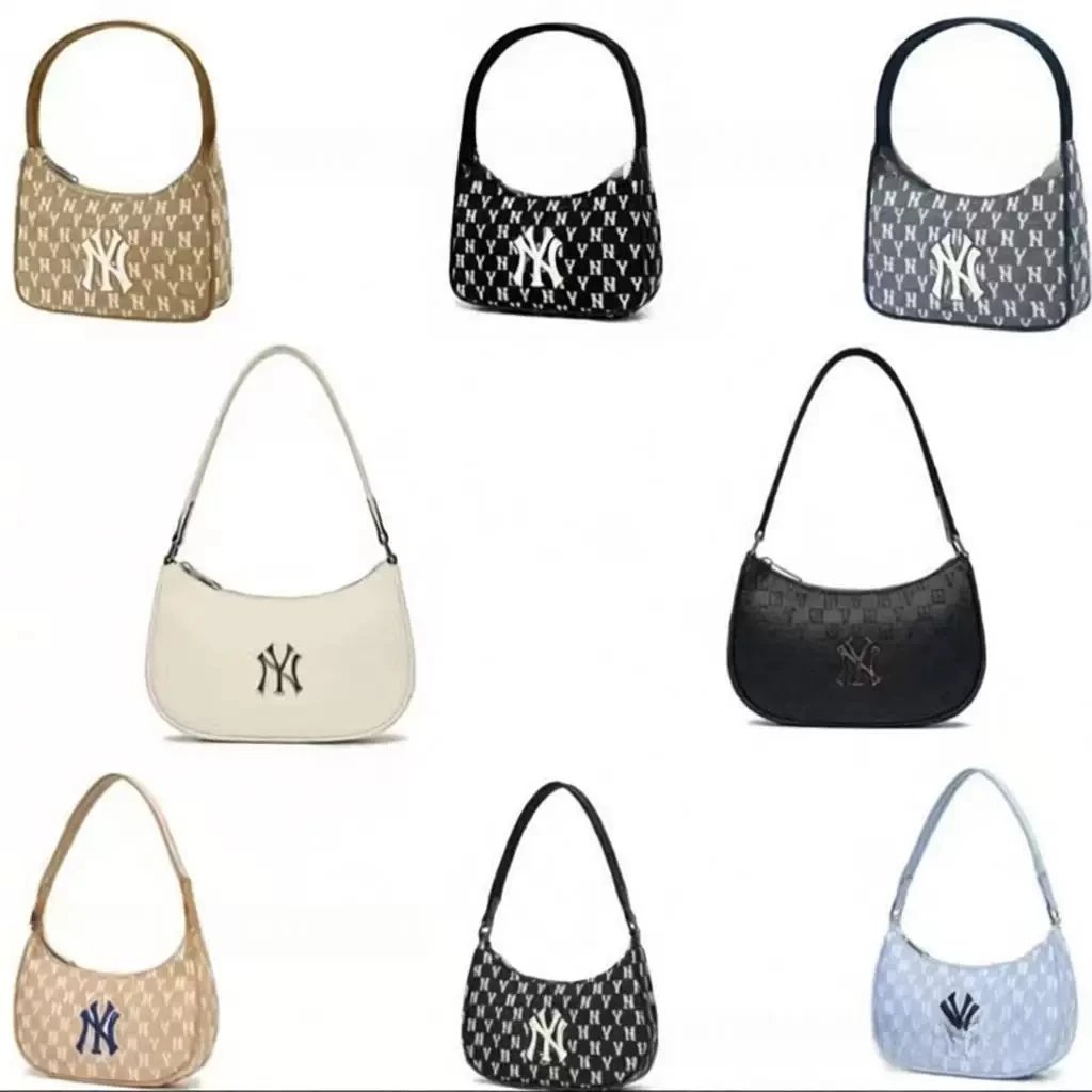 MLB Shoulder Bags NY Monogram Embossed Bag image 3