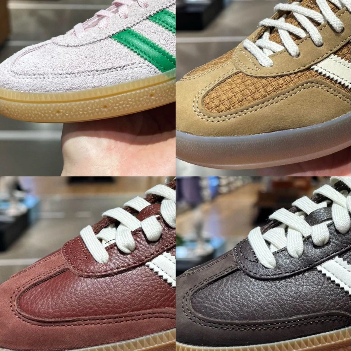 adidas Sneakers Samba low-top with three-stripe side design image 2