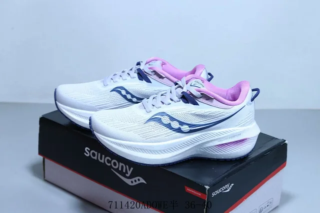 Saucony Sneakers Mesh lace-up running with cushioned sole product detail image 4