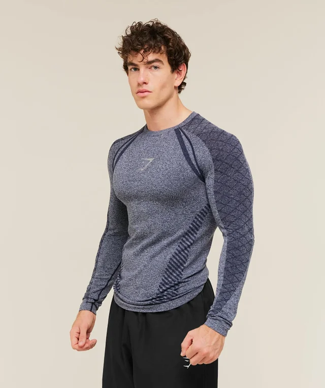 Gymshark Shirts Vital Seamless Long Sleeve T-Shirt product detail image 21